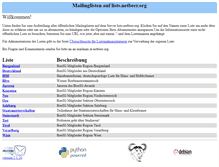 Tablet Screenshot of lists.netbeer.org